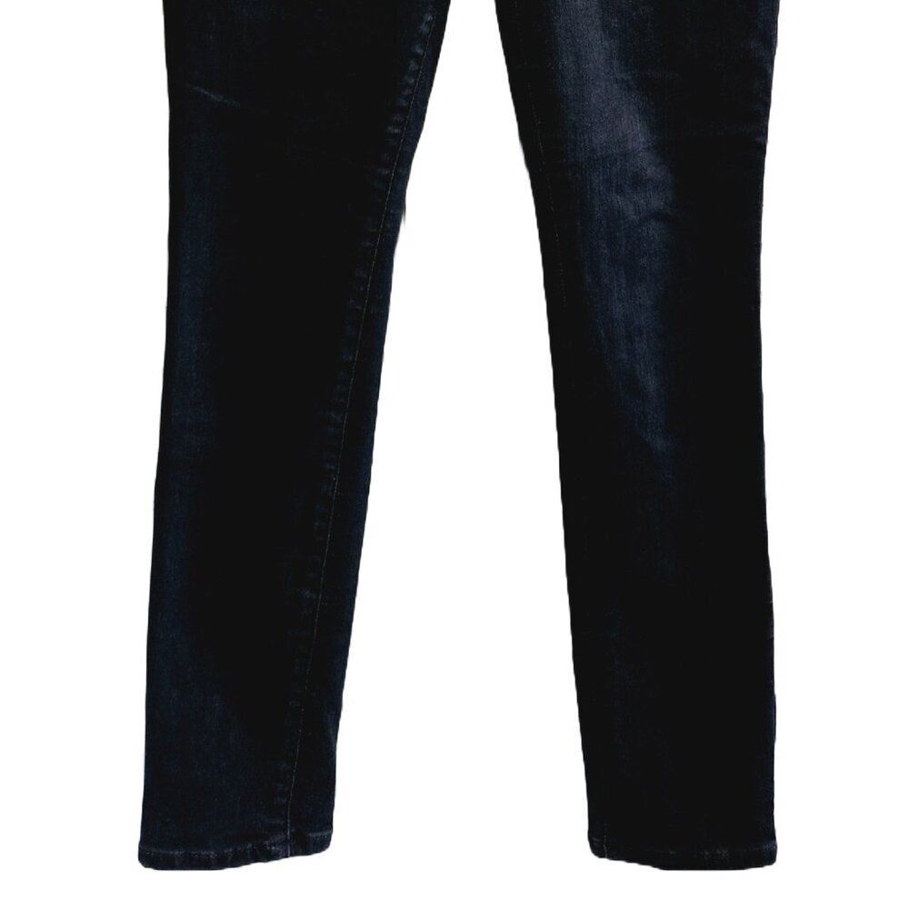 NWOT PISTOLA BLACK DENIM COTTON SPANDEX BLEND SKINNY HIGH RISE JEANS WAIST 27" - Picture 9 of 10